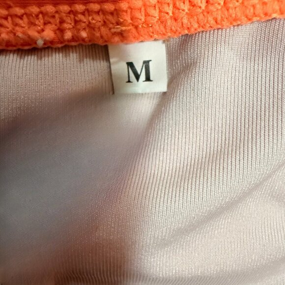 ☀️ Summer Mae Neon Orange Scoop Bikini Set (Size M) - Picture 8 of 8